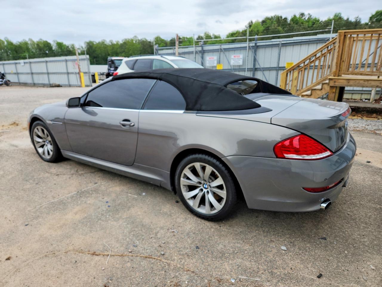 2008 Bmw 650 I Серый vin: WBAEB535X8CX62943