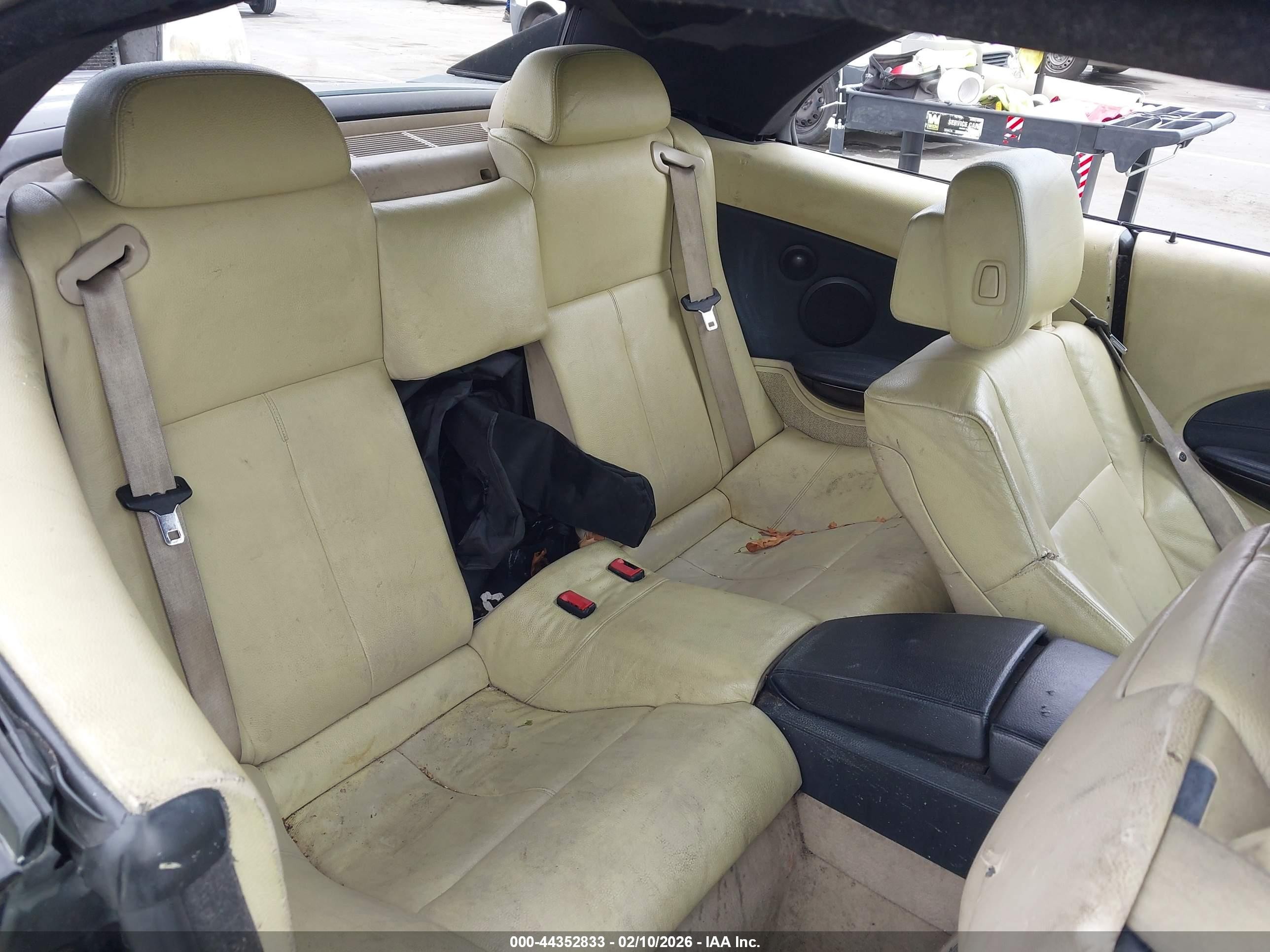 2010 Bmw 650i   Black vin: WBAEB5C50AC225245