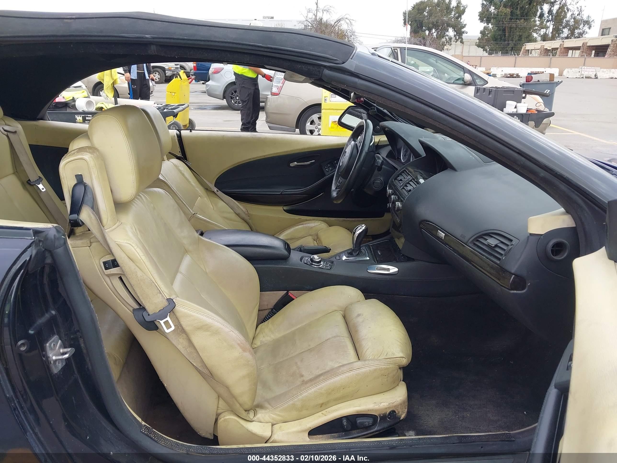 2010 Bmw 650i   Black vin: WBAEB5C50AC225245