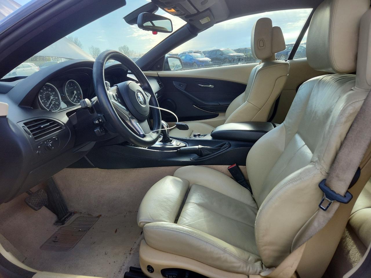 2010 Bmw 650 I Silver vin: WBAEB5C50AC225939