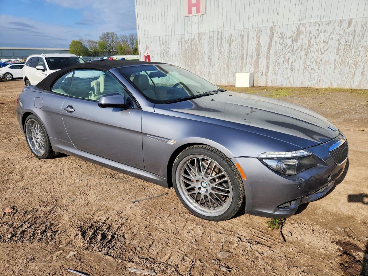 2010 Bmw 650 I Silver vin: WBAEB5C50AC225939