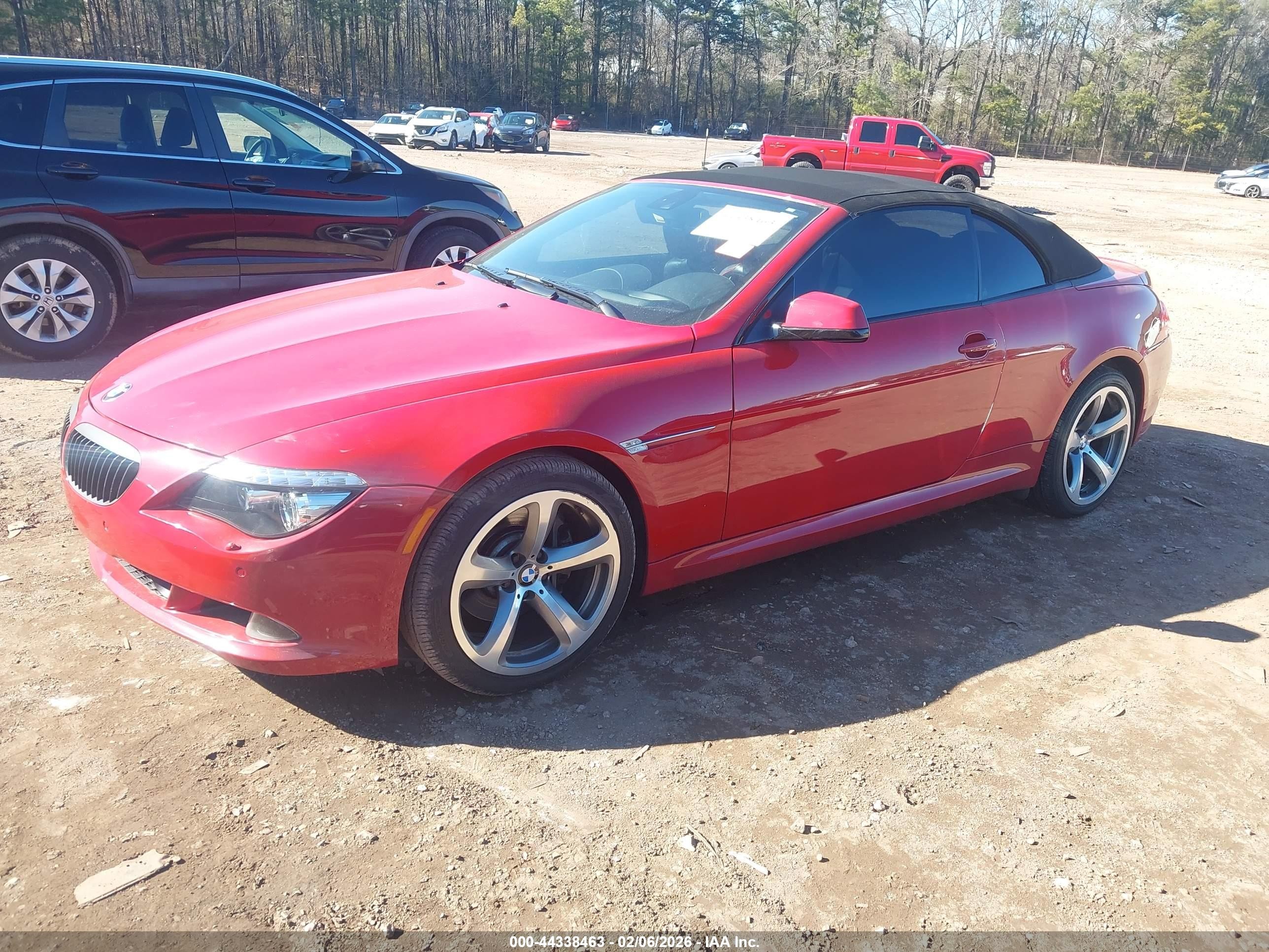 2010 Bmw 650i   Red vin: WBAEB5C50AC226010