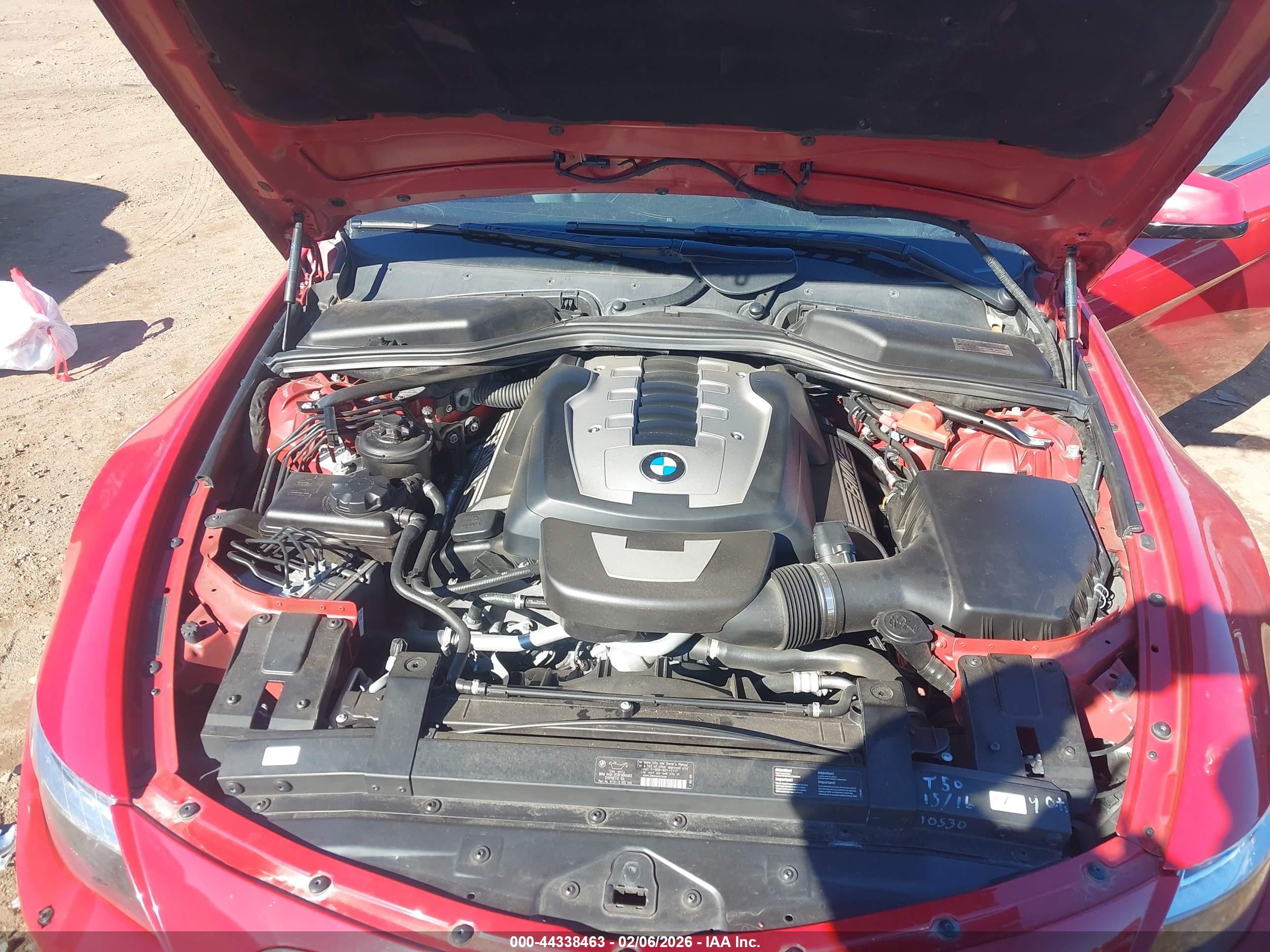 2010 Bmw 650i   Red vin: WBAEB5C50AC226010