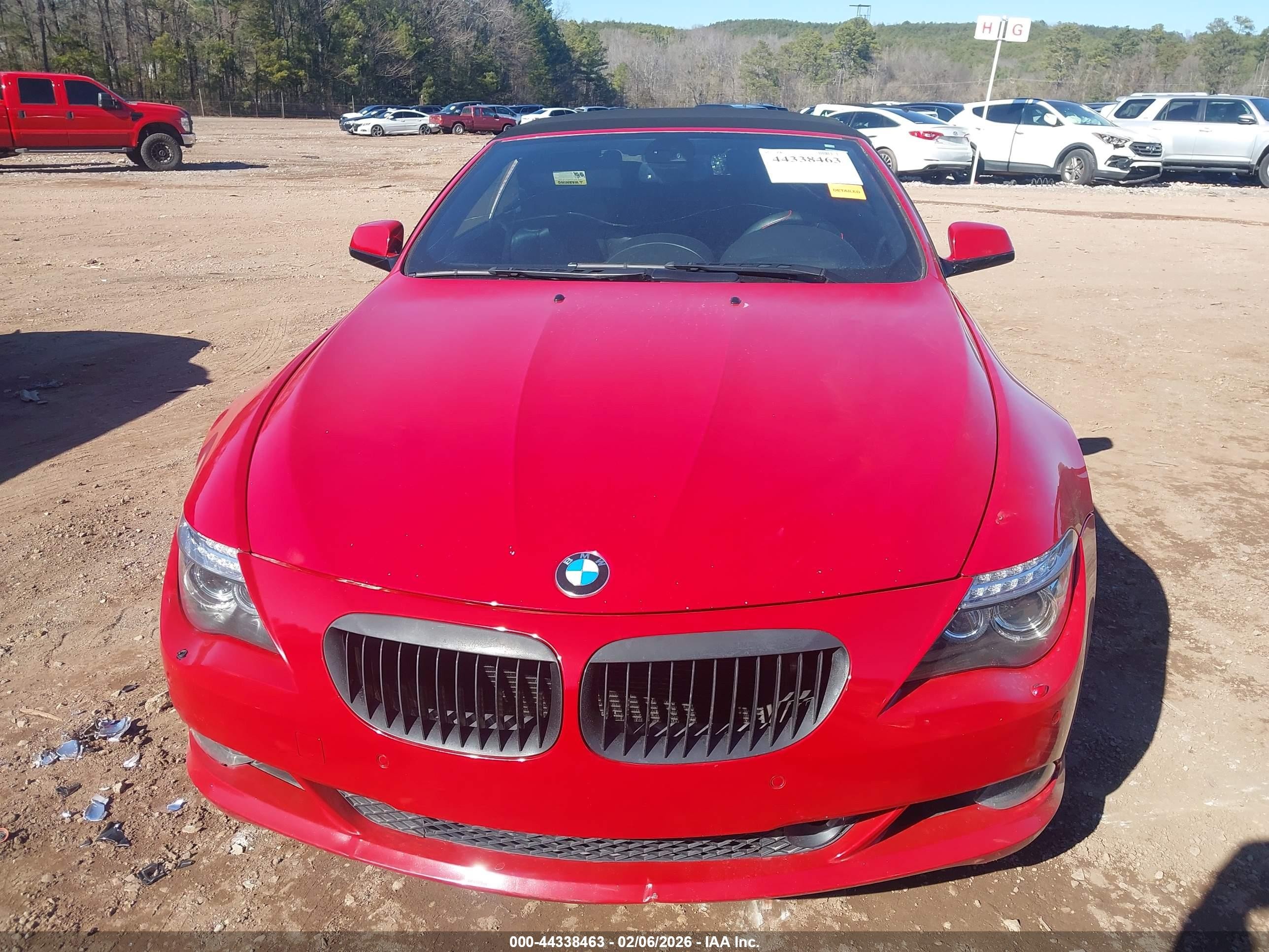 2010 Bmw 650i   Red vin: WBAEB5C50AC226010