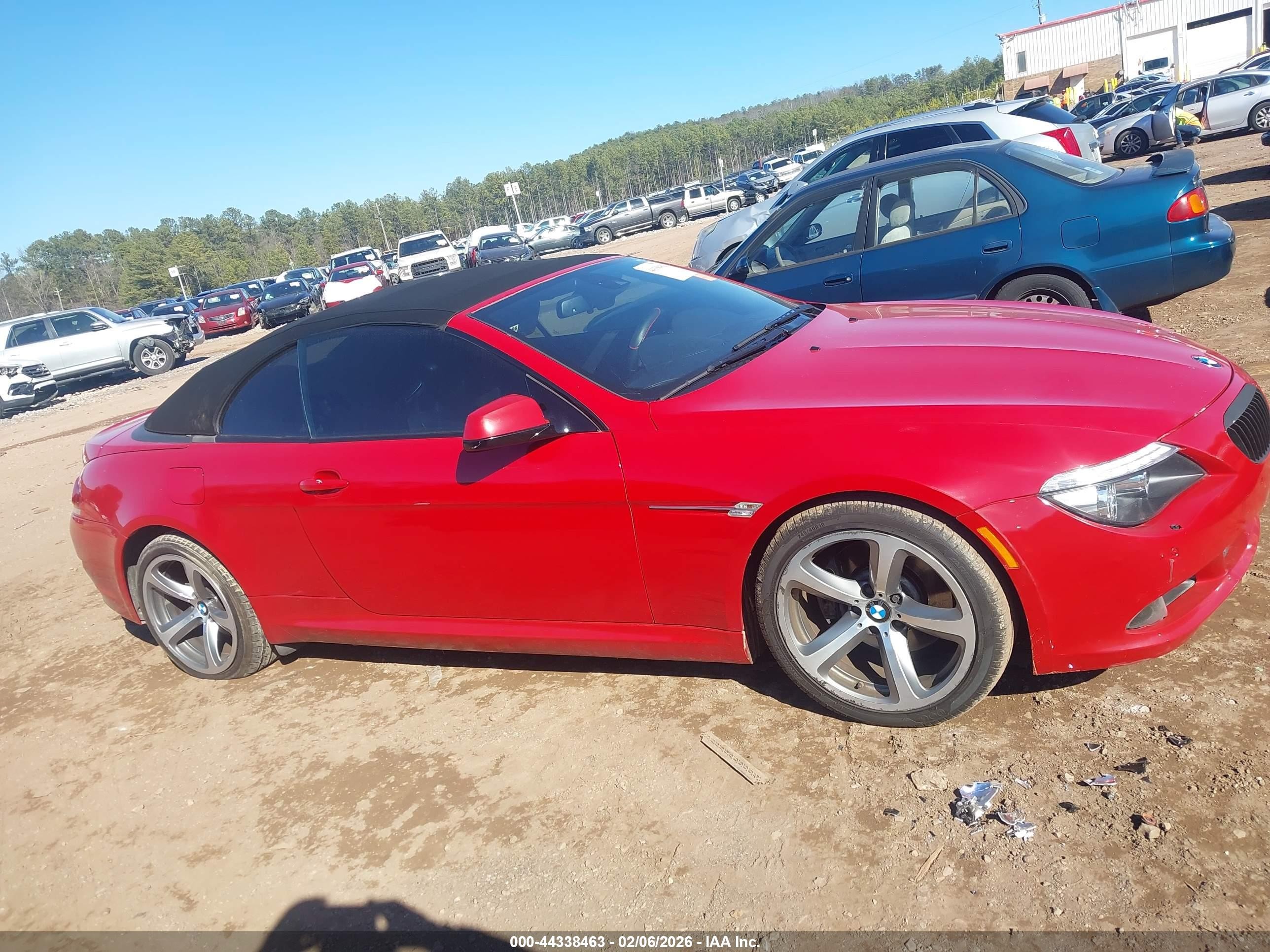 2010 Bmw 650i   Red vin: WBAEB5C50AC226010