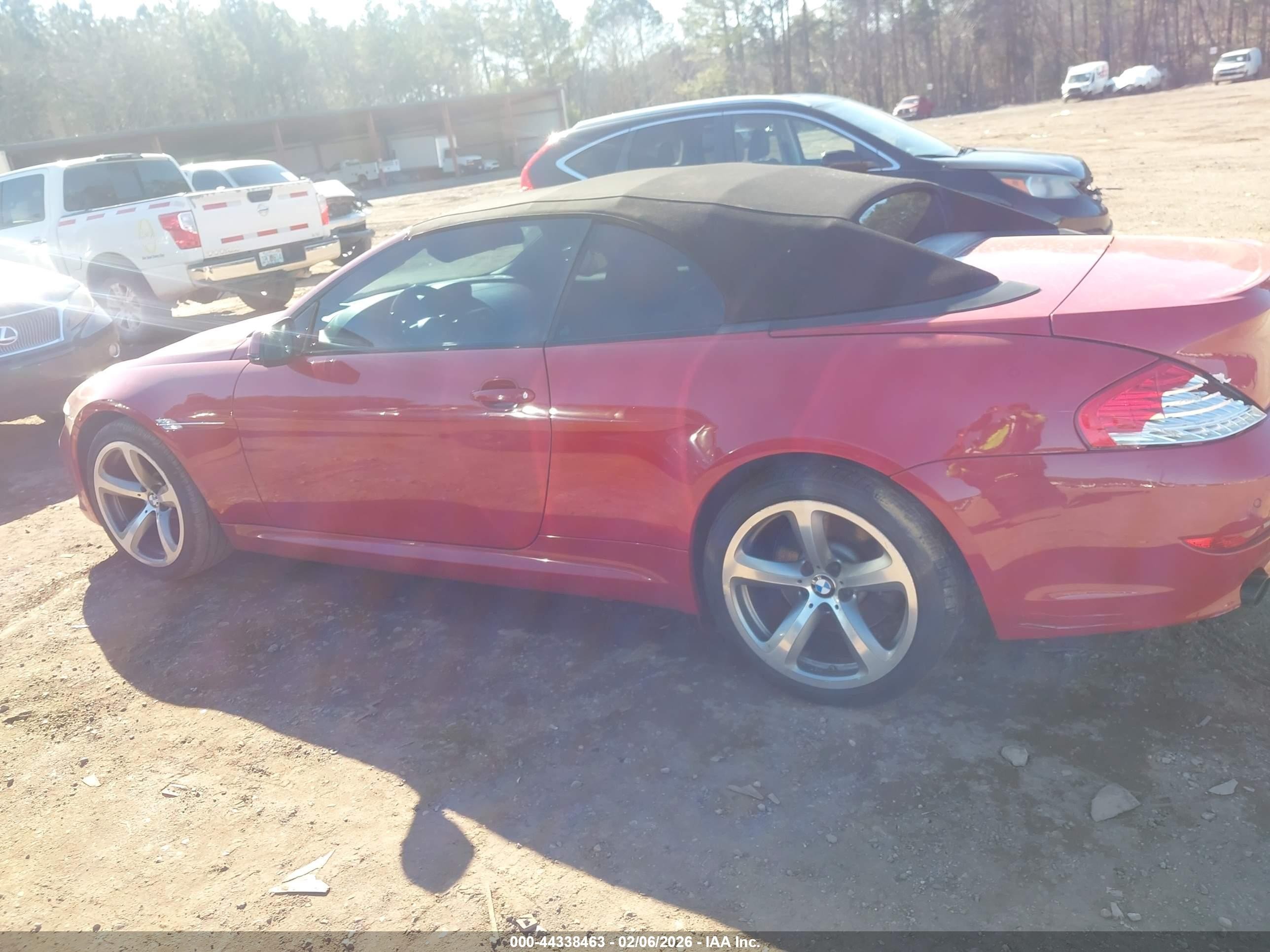 2010 Bmw 650i   Red vin: WBAEB5C50AC226010