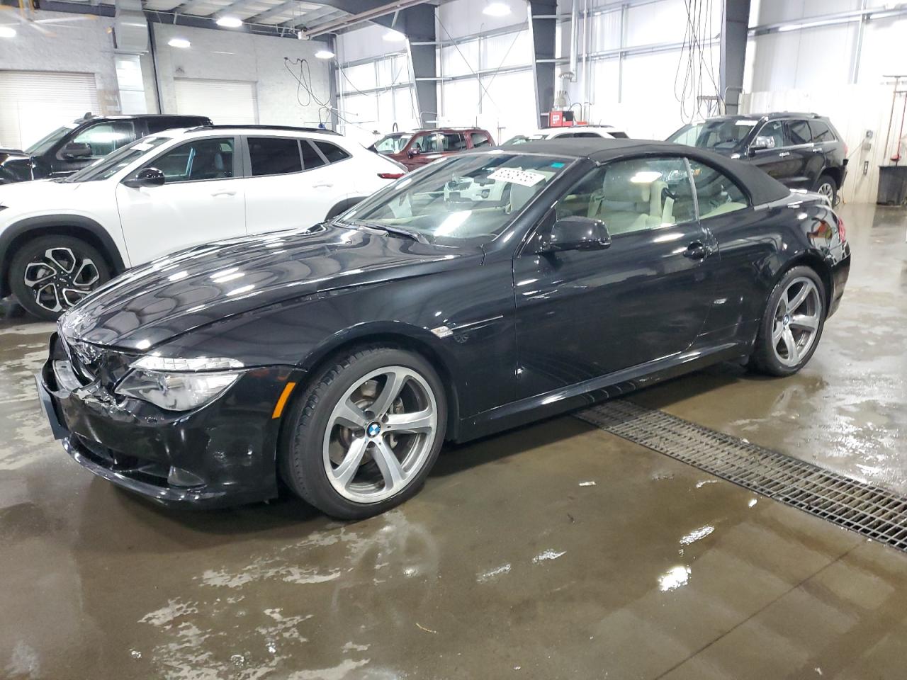 2010 Bmw 650 I Black vin: WBAEB5C50AC226055