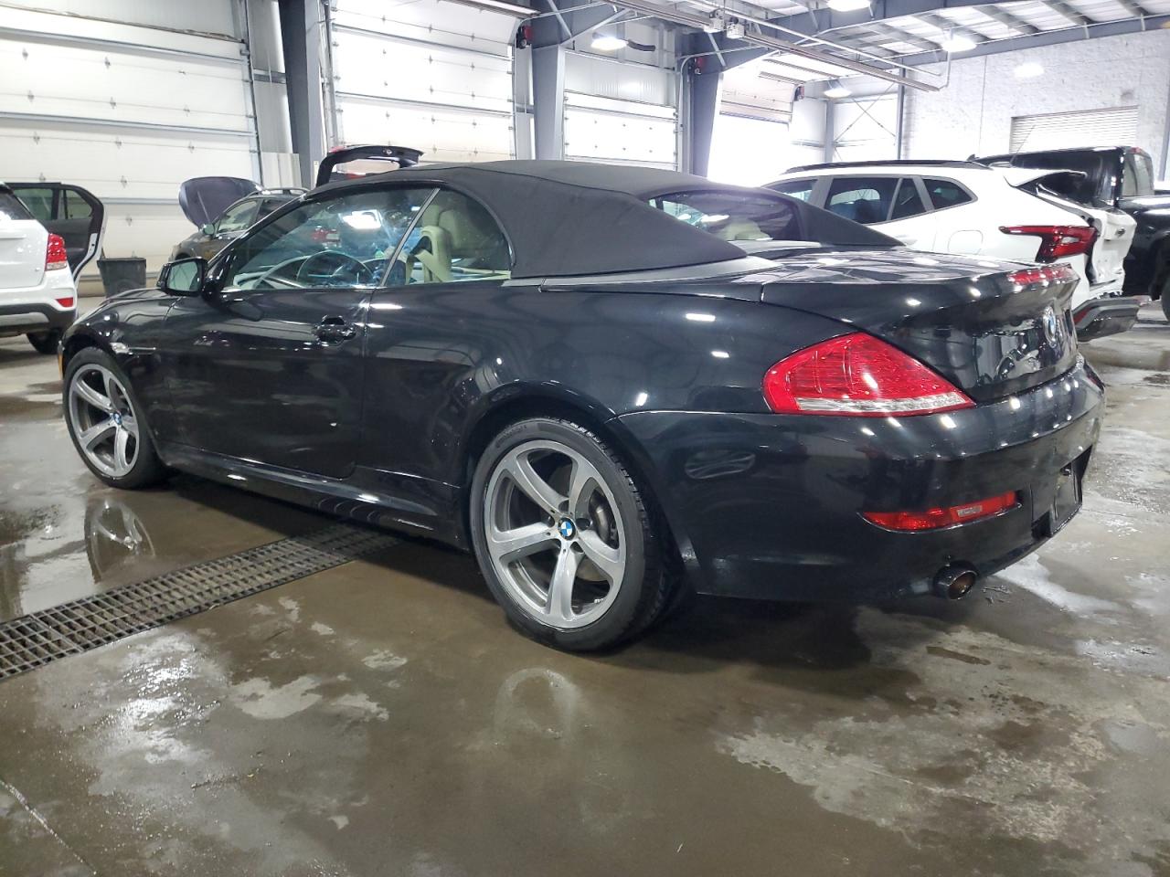 2010 Bmw 650 I Black vin: WBAEB5C50AC226055