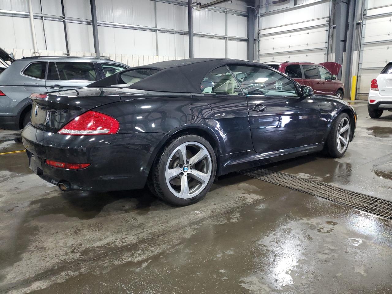2010 Bmw 650 I Black vin: WBAEB5C50AC226055