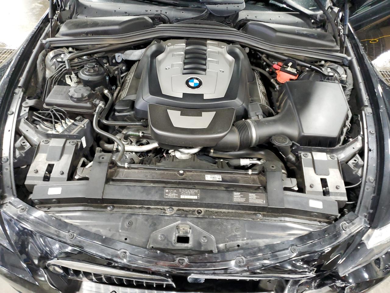 2010 Bmw 650 I Black vin: WBAEB5C50AC226055