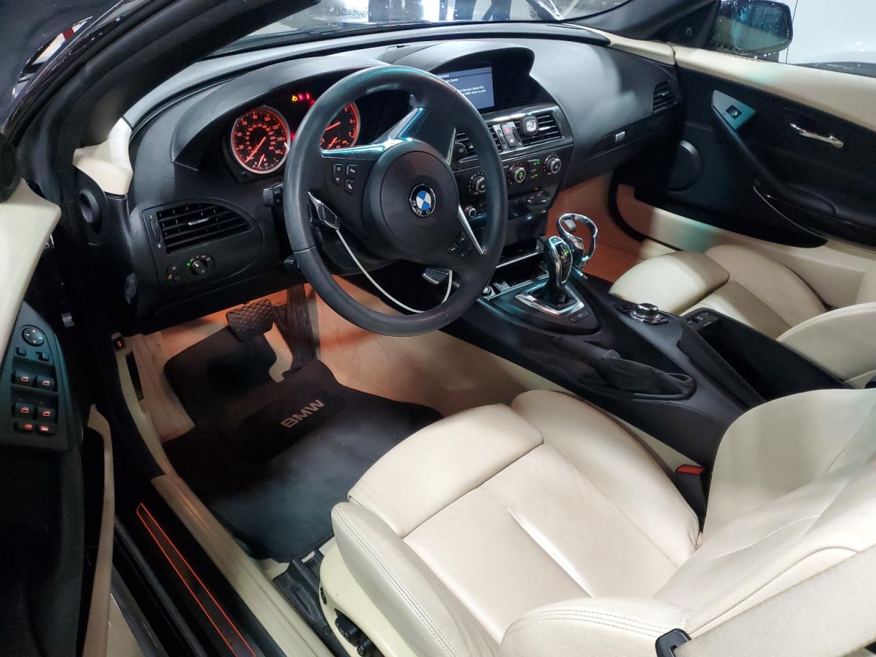2010 Bmw 650 I Black vin: WBAEB5C50AC226055