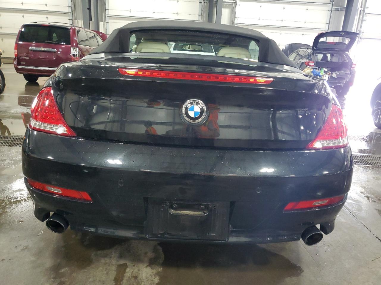2010 Bmw 650 I Black vin: WBAEB5C50AC226055