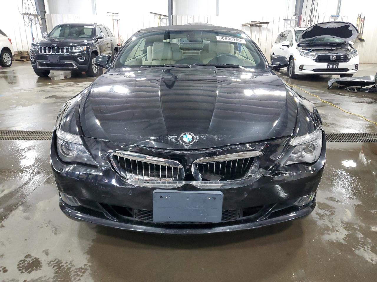 2010 Bmw 650 I Black vin: WBAEB5C50AC226055