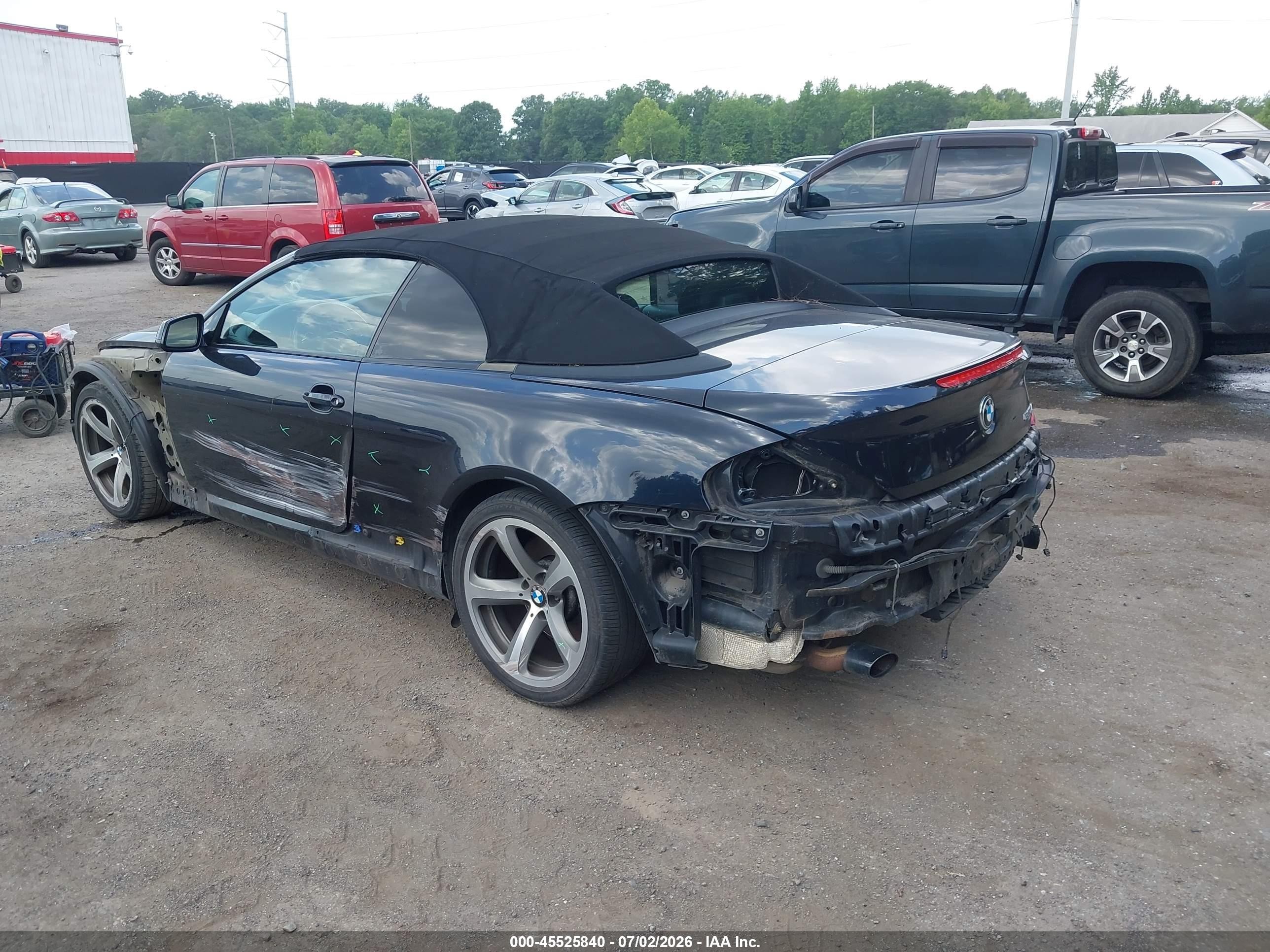2010 Bmw 650i   Black vin: WBAEB5C51AC224914