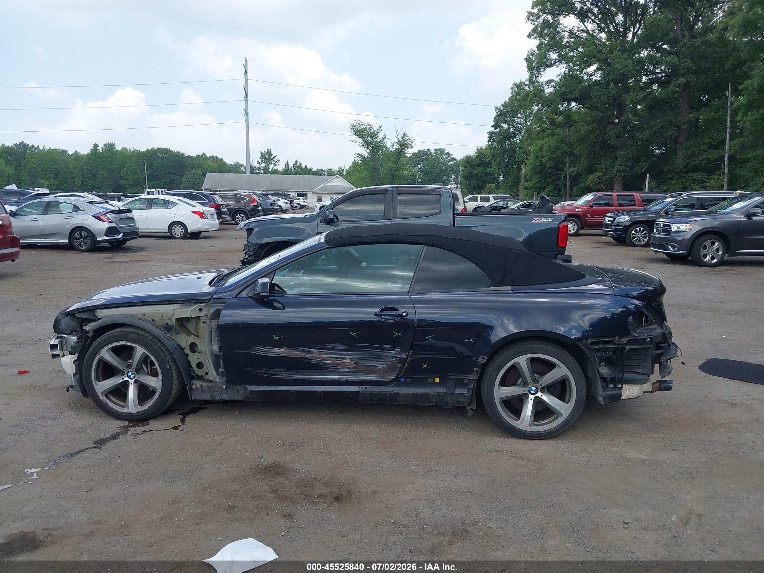 2010 Bmw 650i   Black vin: WBAEB5C51AC224914
