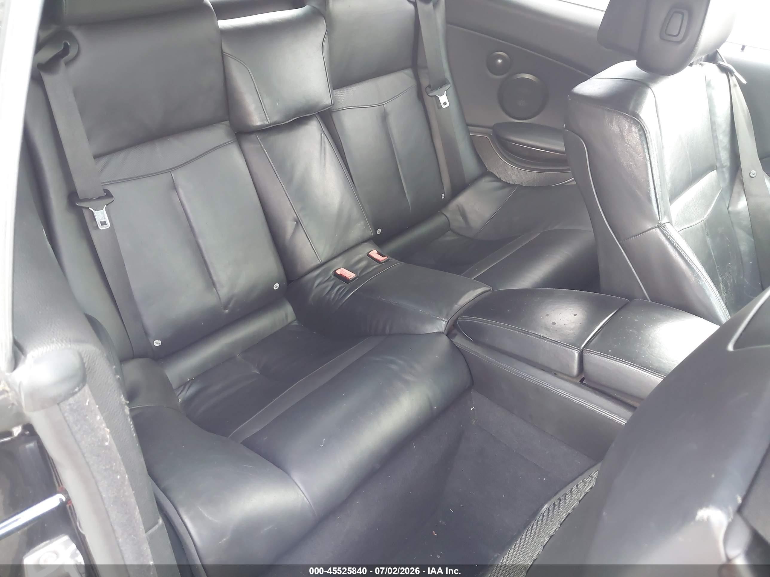 2010 Bmw 650i   Black vin: WBAEB5C51AC224914