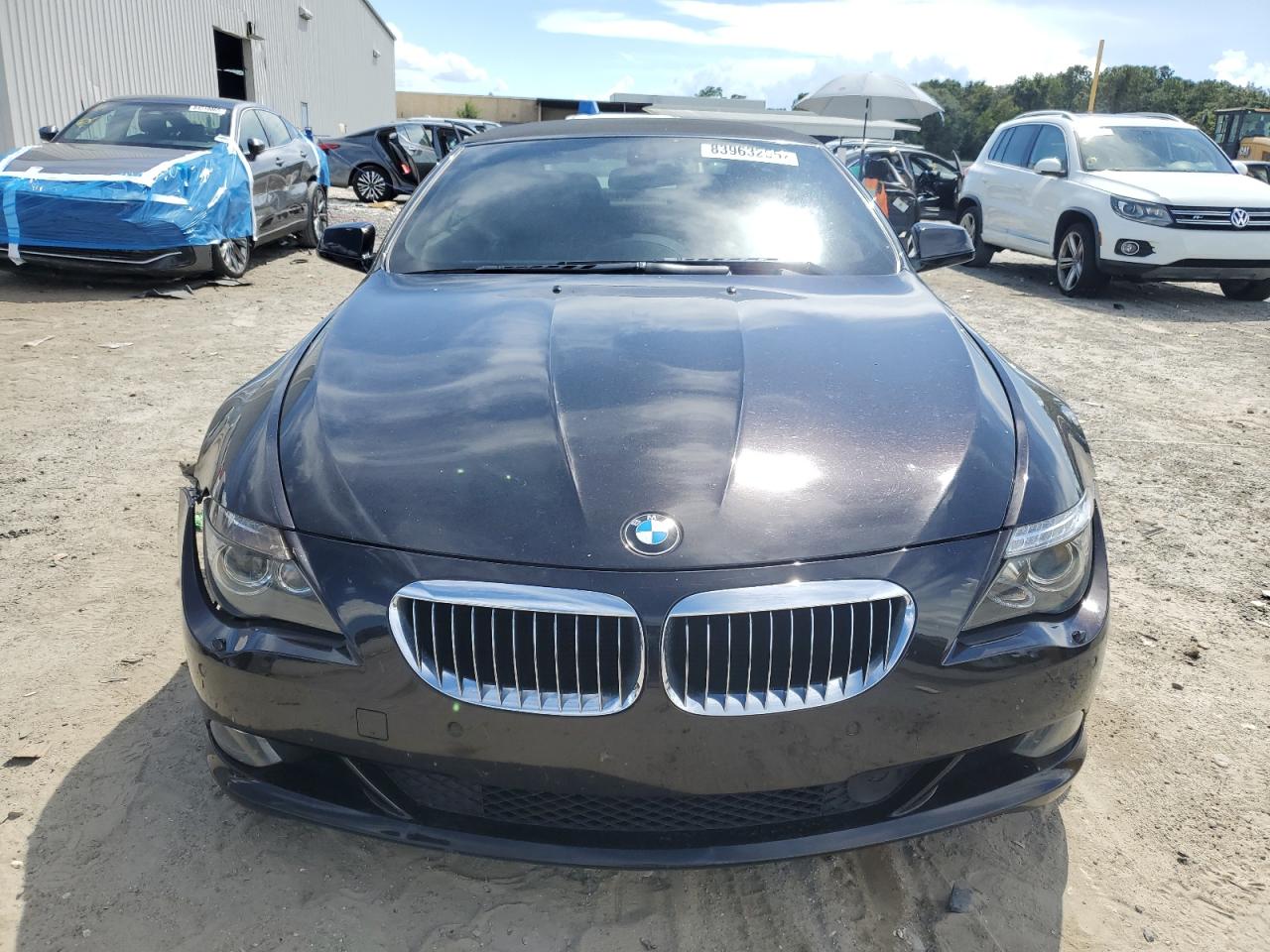 2010 Bmw 650 I Black vin: WBAEB5C51AC225240