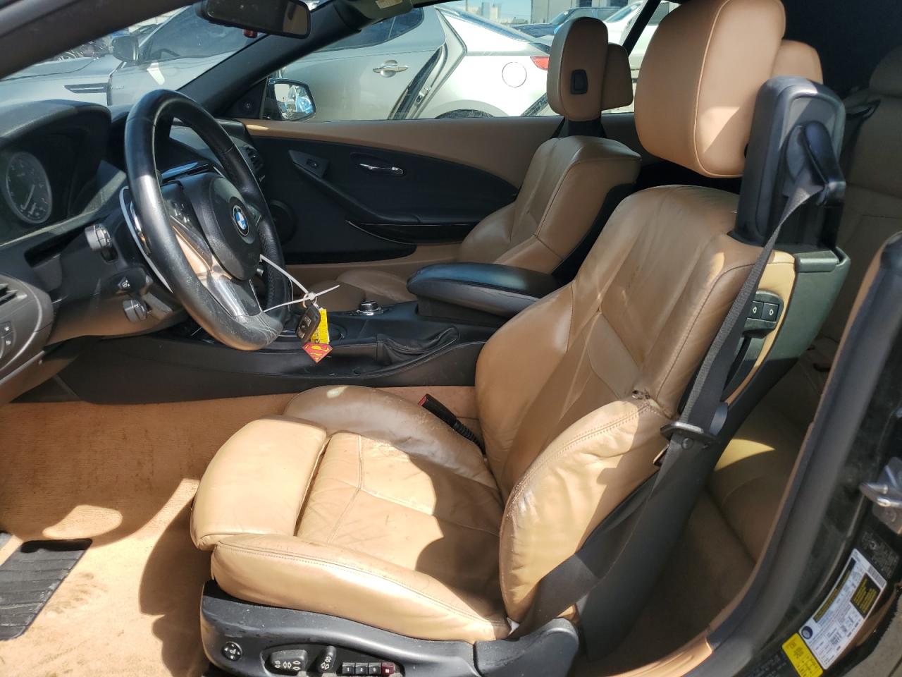 2010 Bmw 650 I Black vin: WBAEB5C51AC225240
