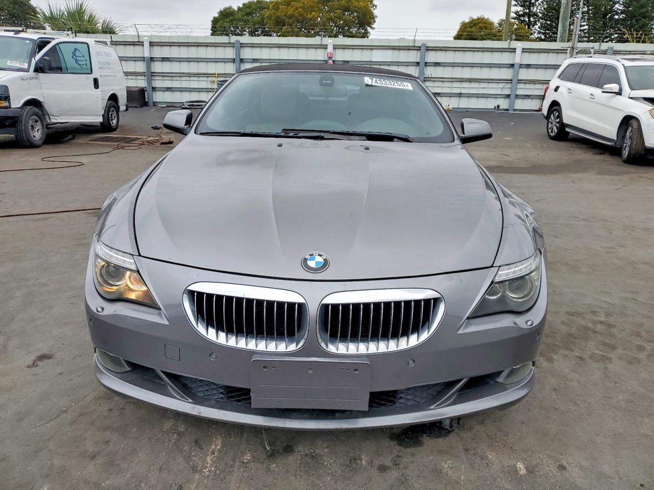 2010 Bmw 650 I Silver vin: WBAEB5C51AC225691