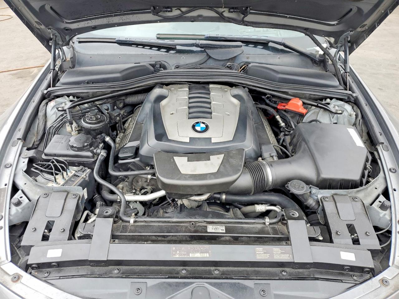 2010 Bmw 650 I Silver vin: WBAEB5C51AC225691