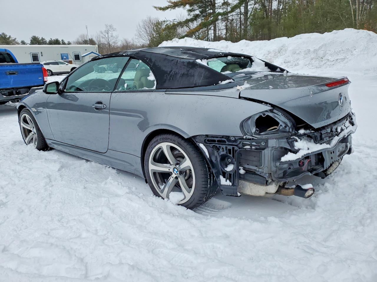 2010 Bmw 650 I Gray vin: WBAEB5C53AC225806