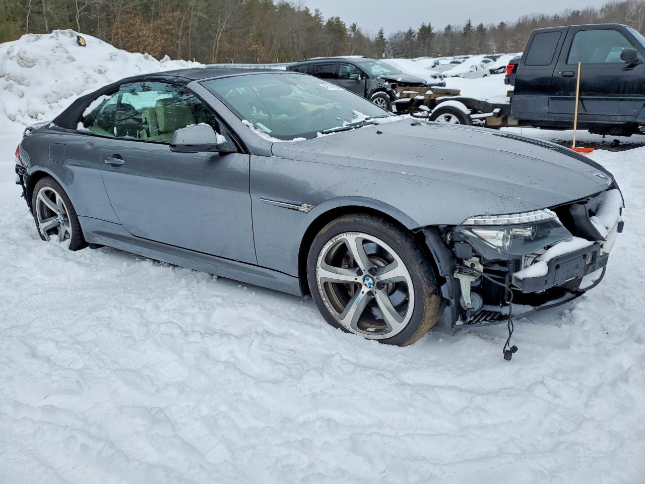 2010 Bmw 650 I Gray vin: WBAEB5C53AC225806