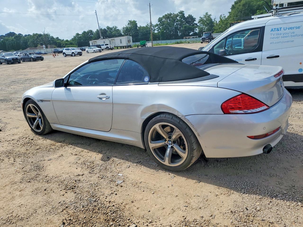 2010 Bmw 650 I Серебряный vin: WBAEB5C54AC224650