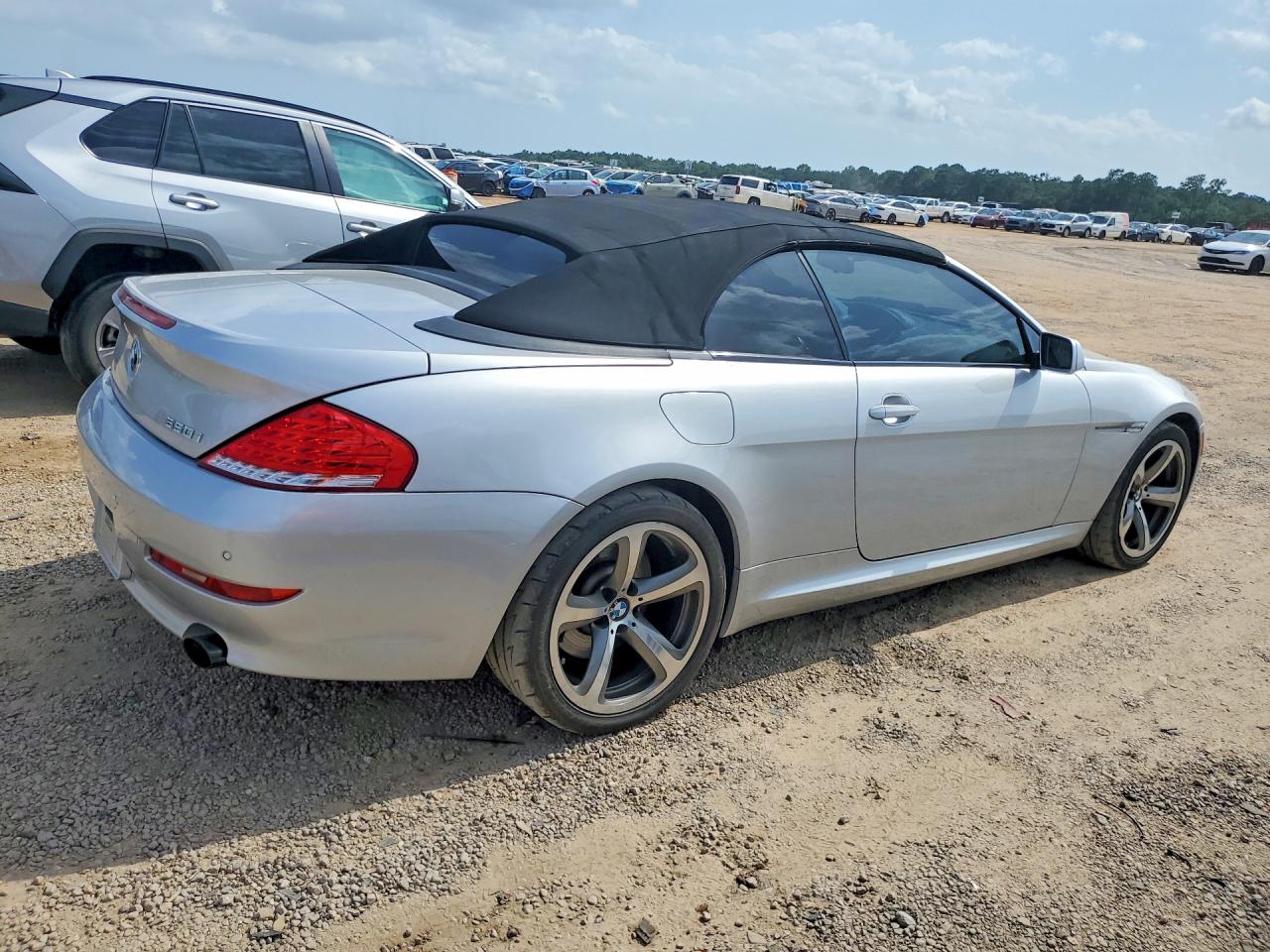 2010 Bmw 650 I Серебряный vin: WBAEB5C54AC224650
