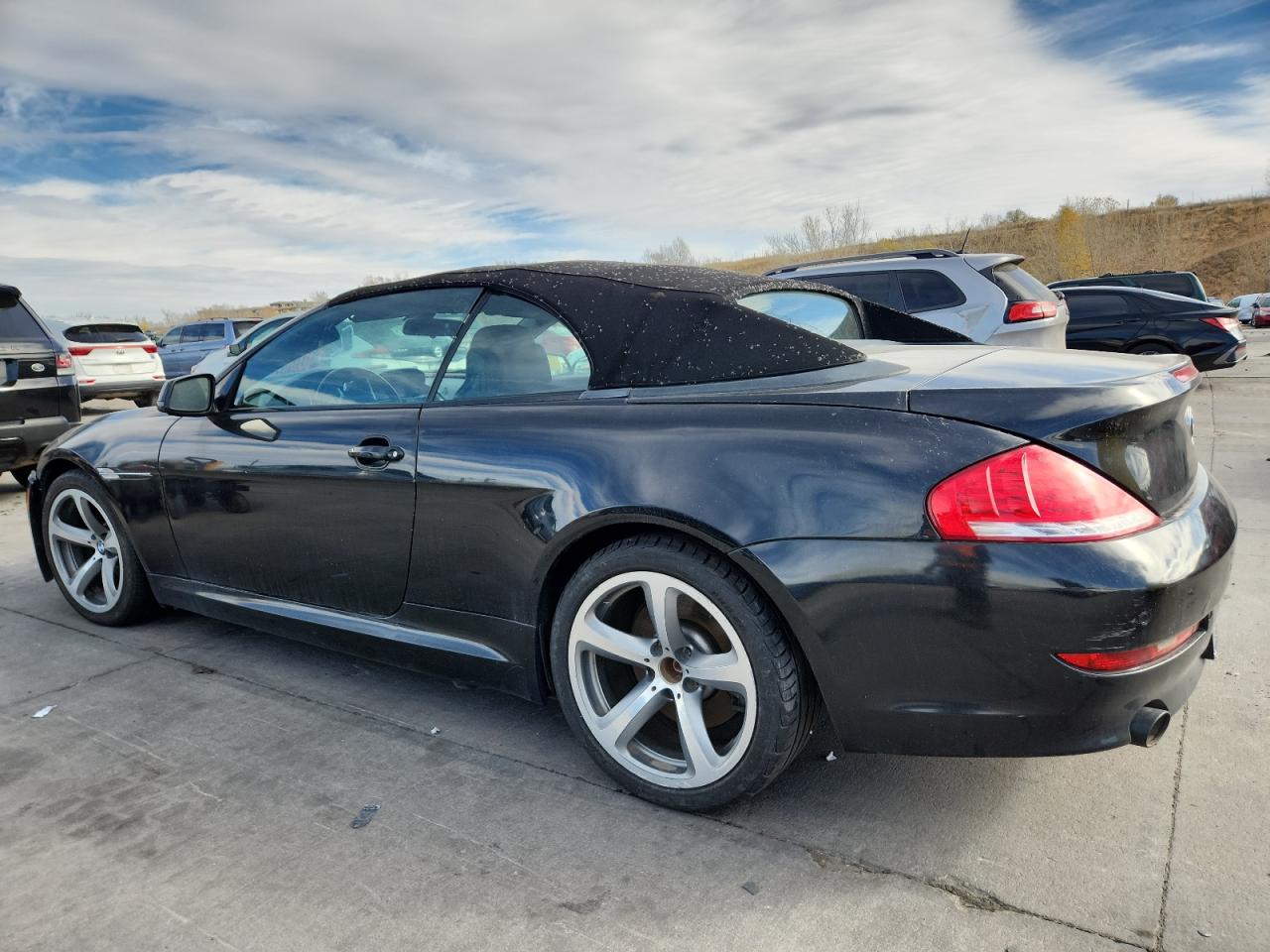 2010 Bmw 650 I Black vin: WBAEB5C54AC225989