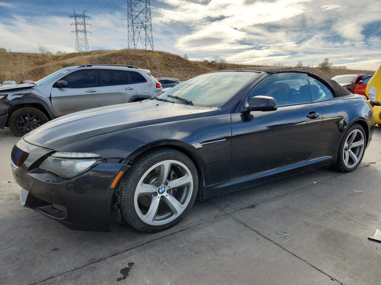 2010 Bmw 650 I Black vin: WBAEB5C54AC225989