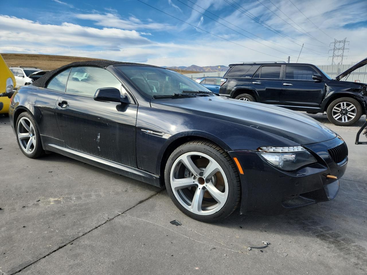 2010 Bmw 650 I Black vin: WBAEB5C54AC225989