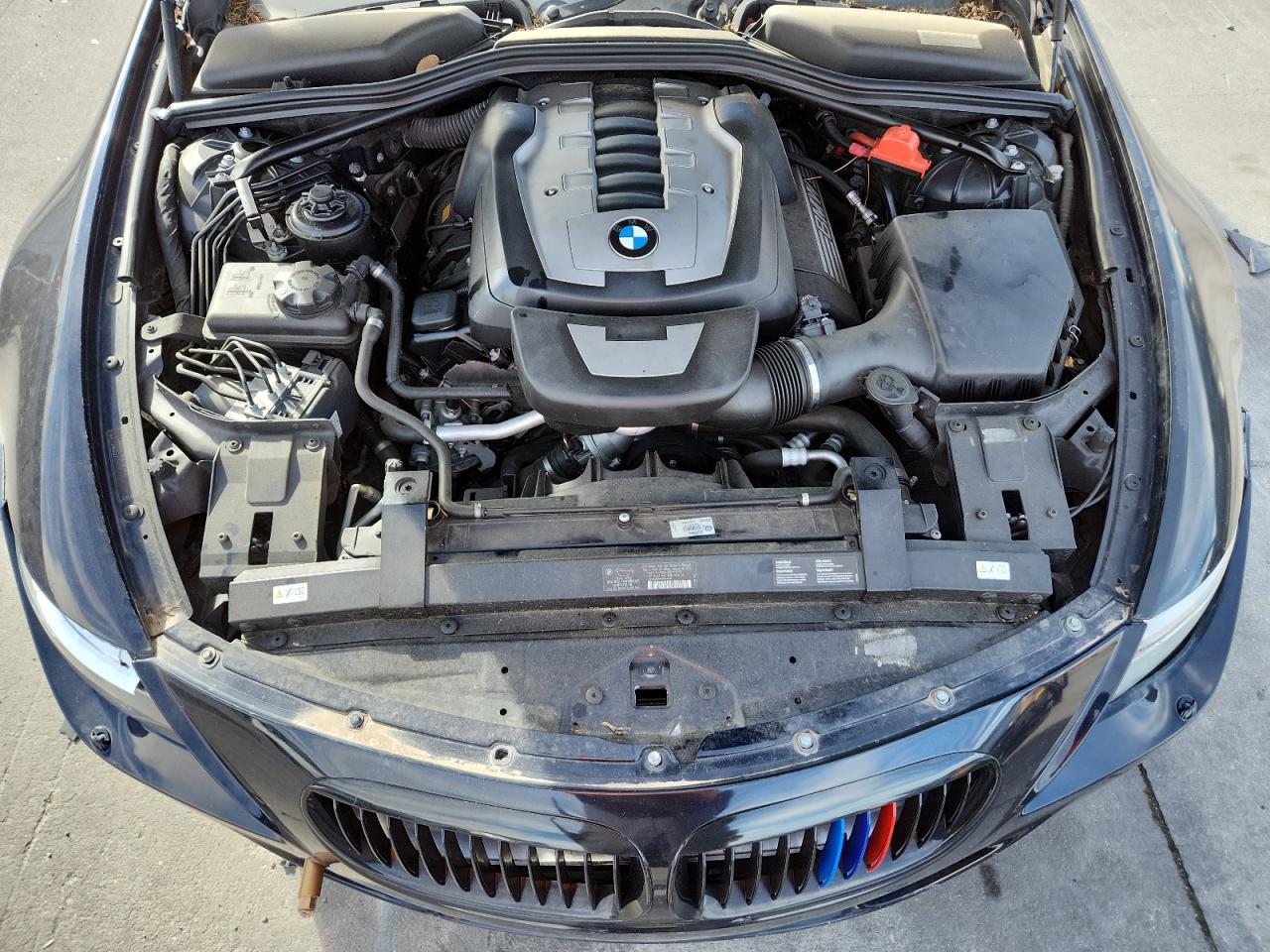 2010 Bmw 650 I Black vin: WBAEB5C54AC225989