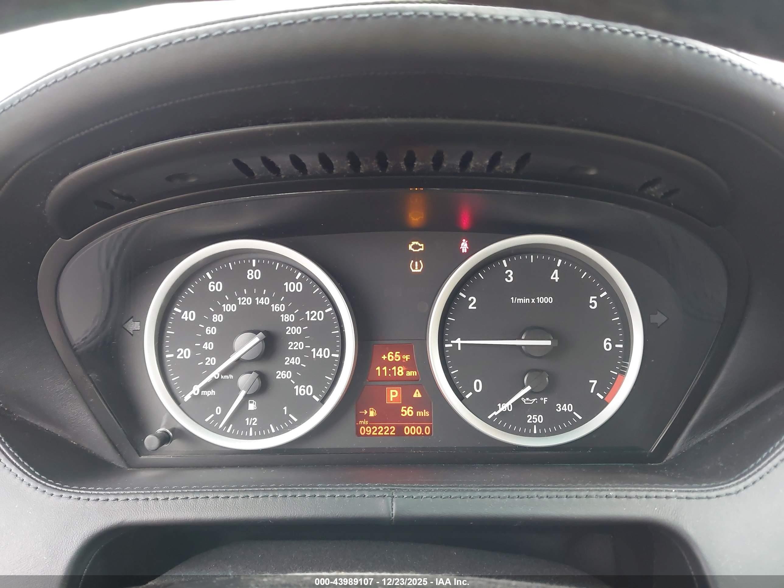 2010 Bmw 650i   Белый vin: WBAEB5C54AC226222
