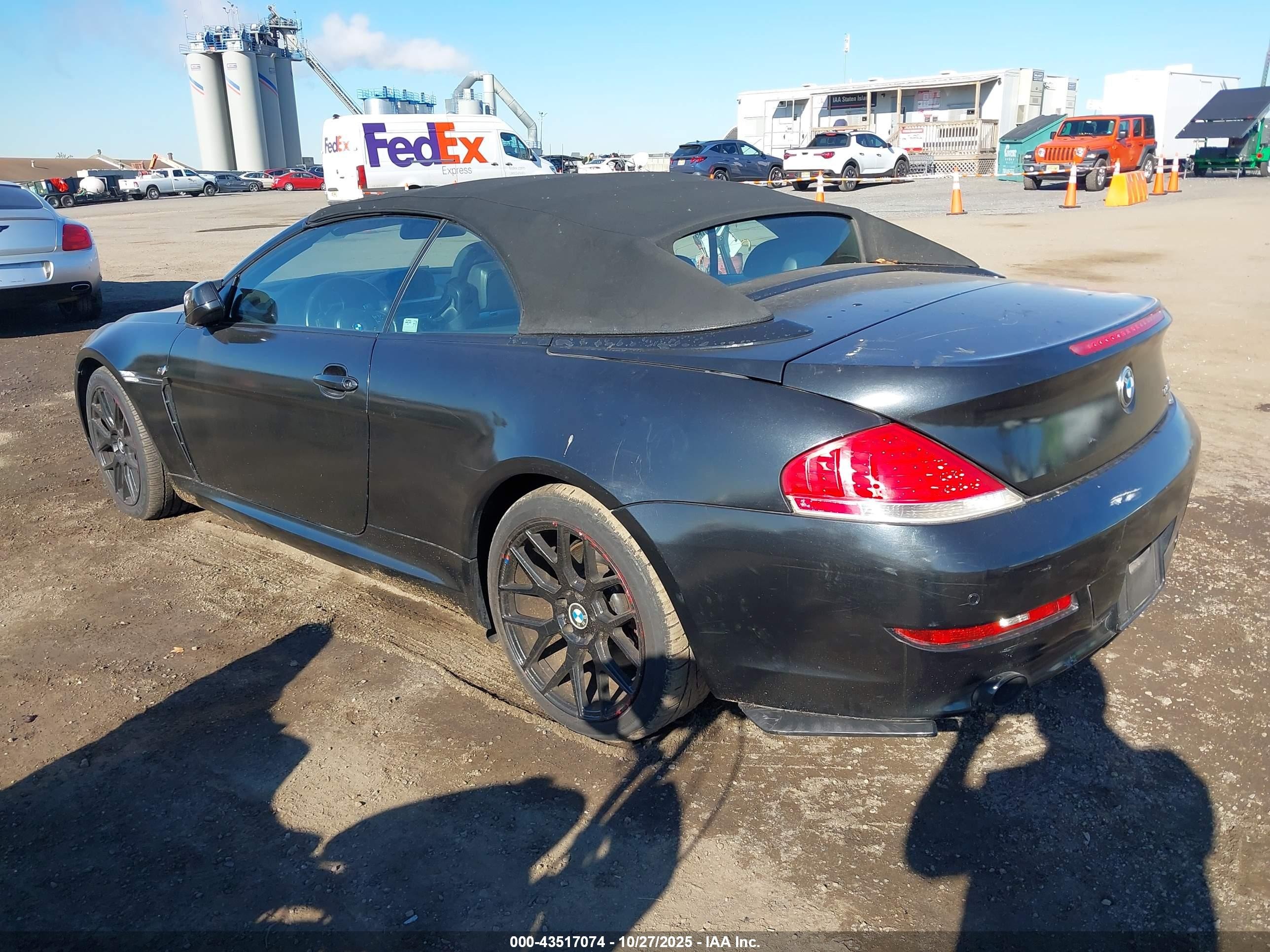 2010 Bmw 650i   Black vin: WBAEB5C55AC225242