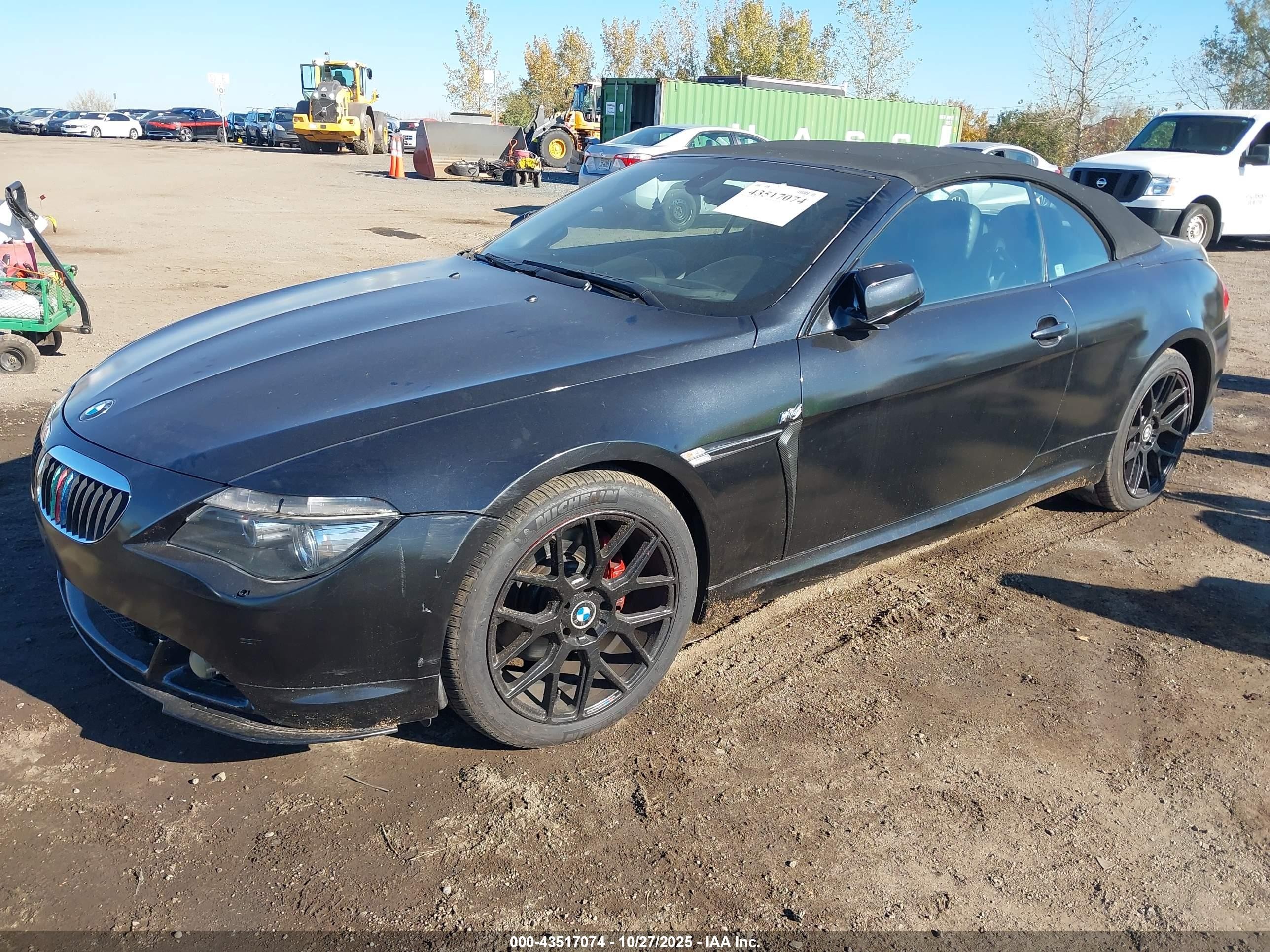 2010 Bmw 650i   Black vin: WBAEB5C55AC225242