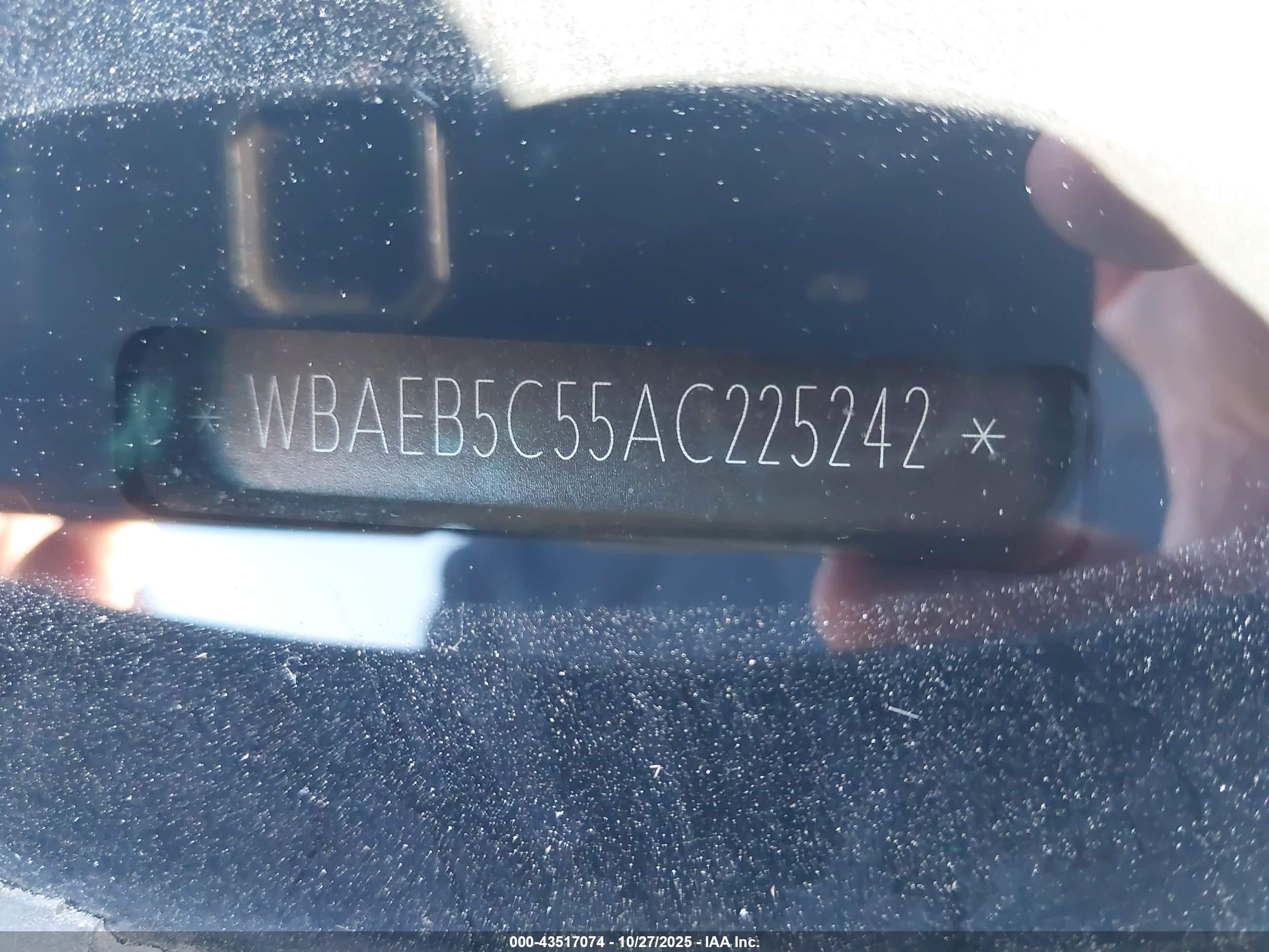 2010 Bmw 650i   Black vin: WBAEB5C55AC225242