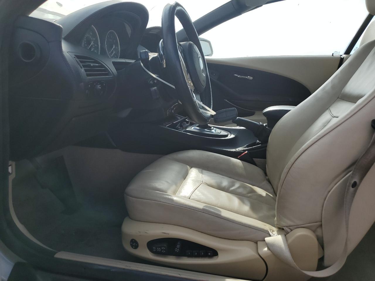 2010 Bmw 650 I Silver vin: WBAEB5C55AC225693