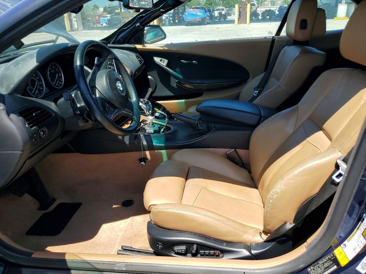 2010 Bmw 650 I Blue vin: WBAEB5C56AC225573