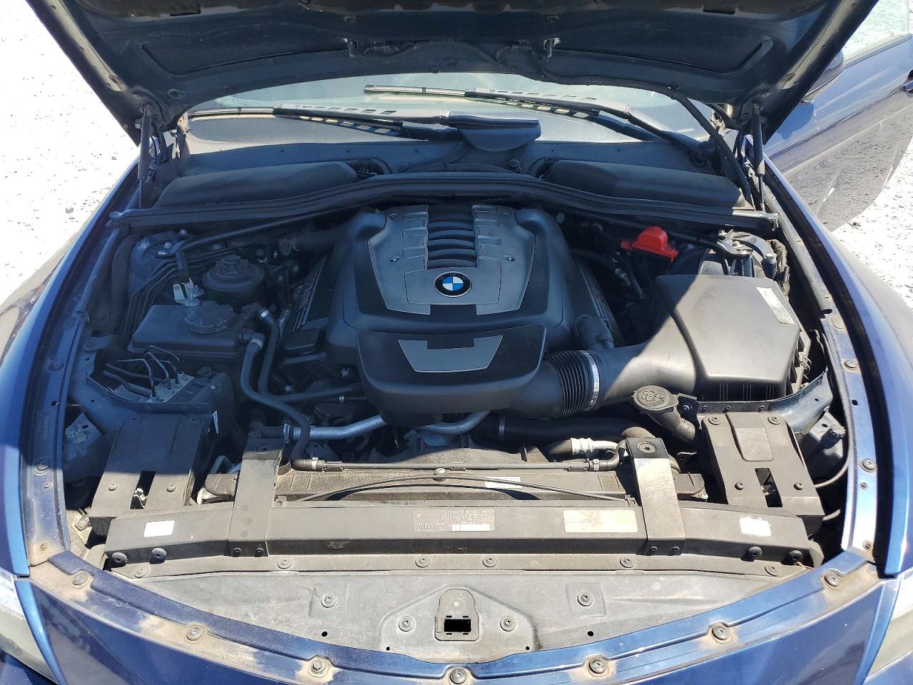 2010 Bmw 650 I Blue vin: WBAEB5C56AC225573