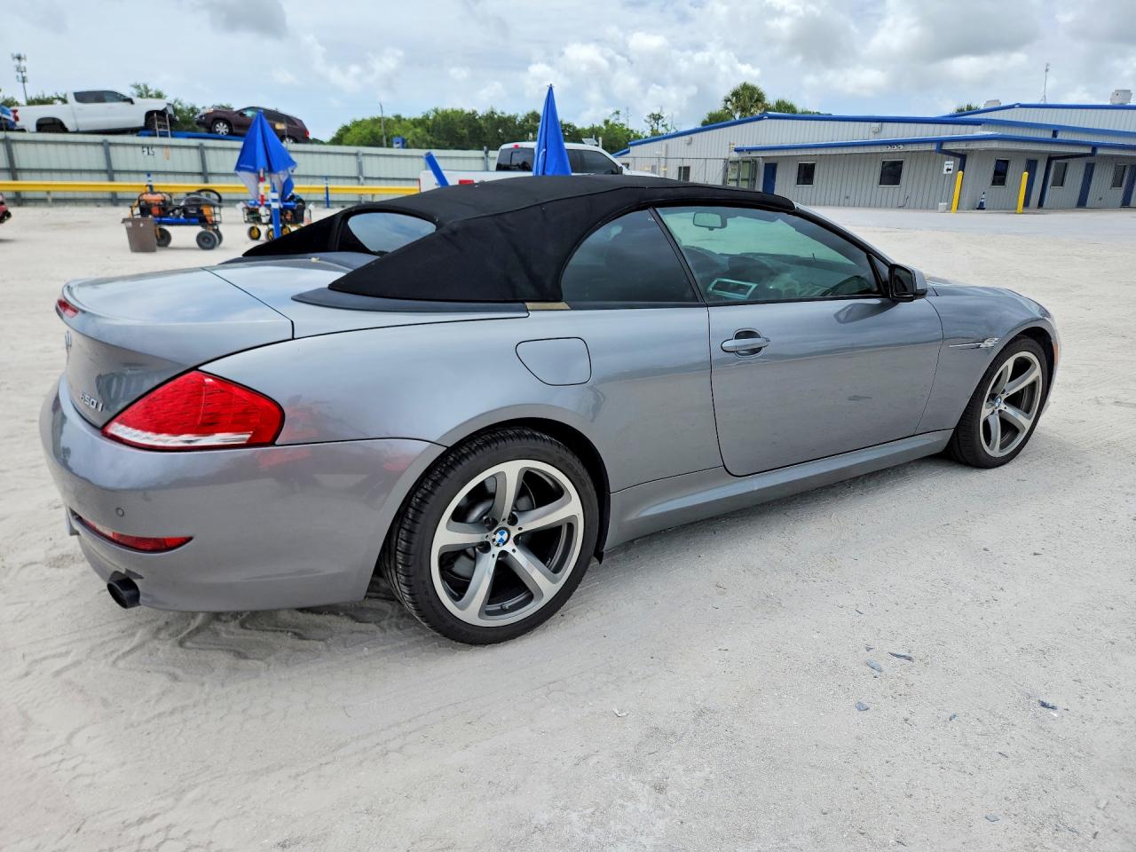 2010 Bmw 650 I Silver vin: WBAEB5C56AC226075