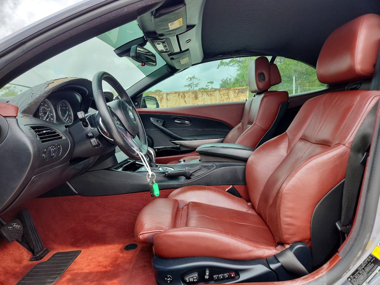 2010 Bmw 650 I Silver vin: WBAEB5C56AC226075