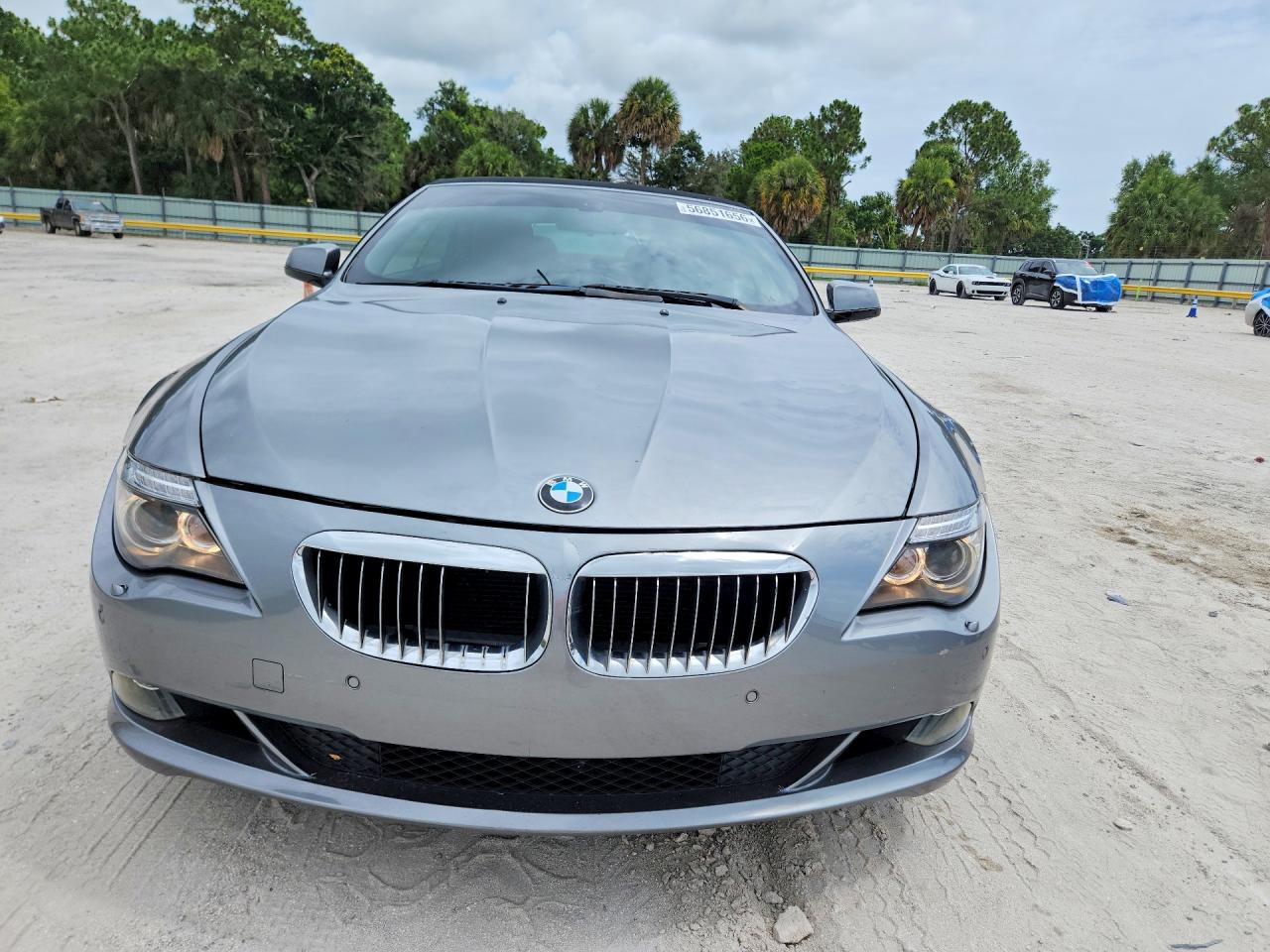2010 Bmw 650 I Silver vin: WBAEB5C56AC226075