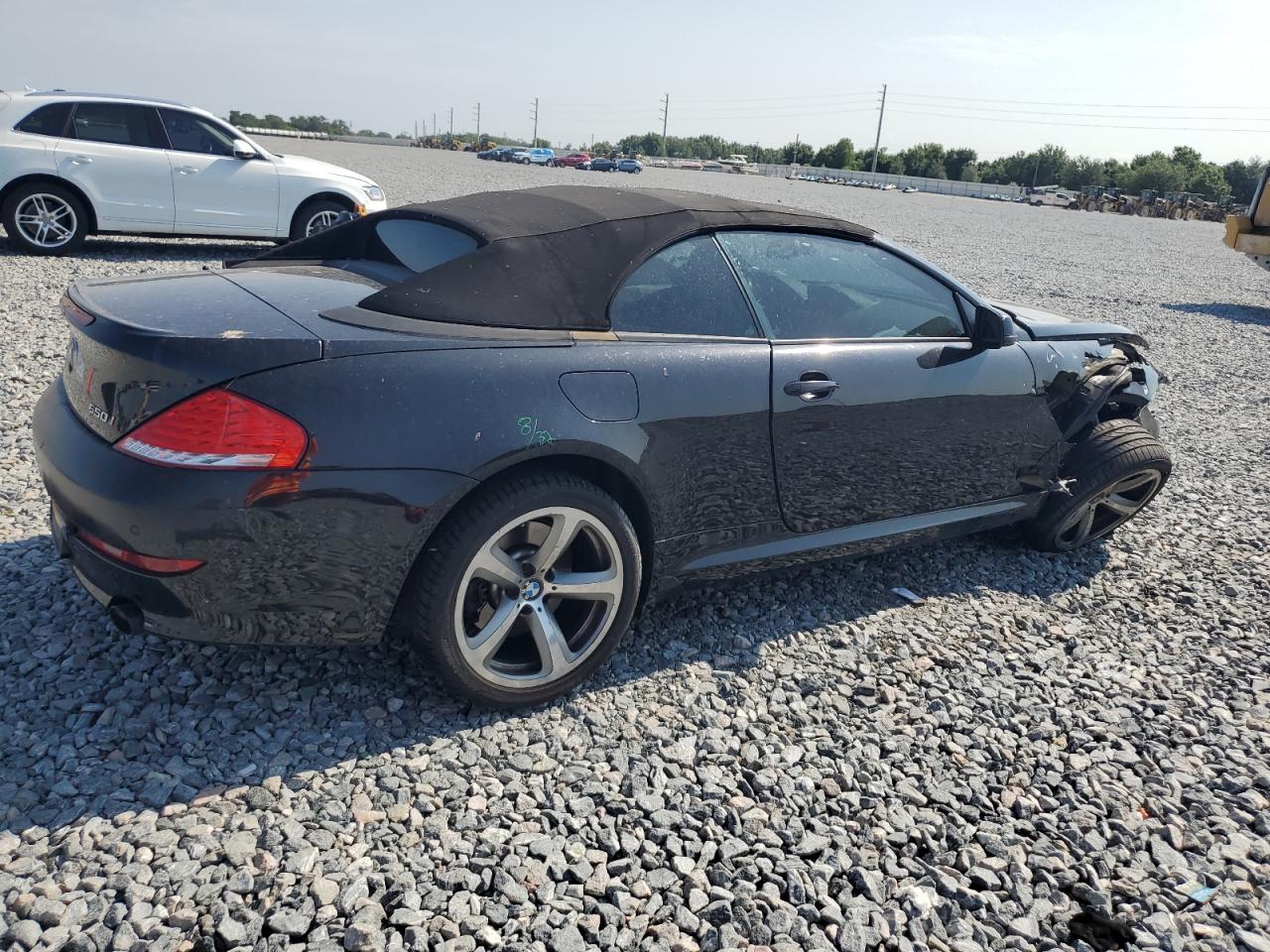 2010 Bmw 650 I Черный vin: WBAEB5C57AC226263