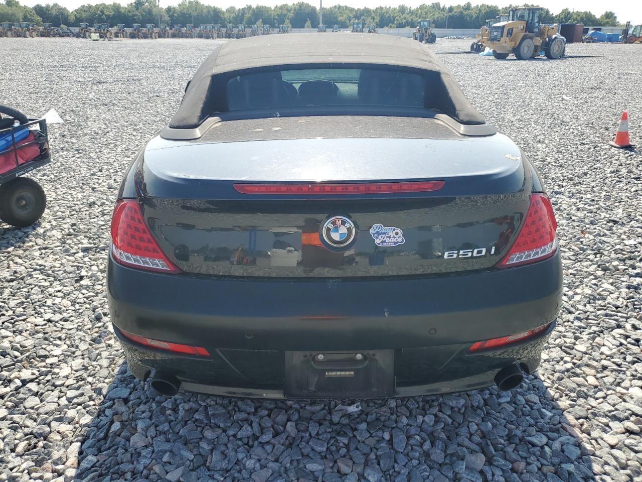 2010 Bmw 650 I Черный vin: WBAEB5C57AC226263