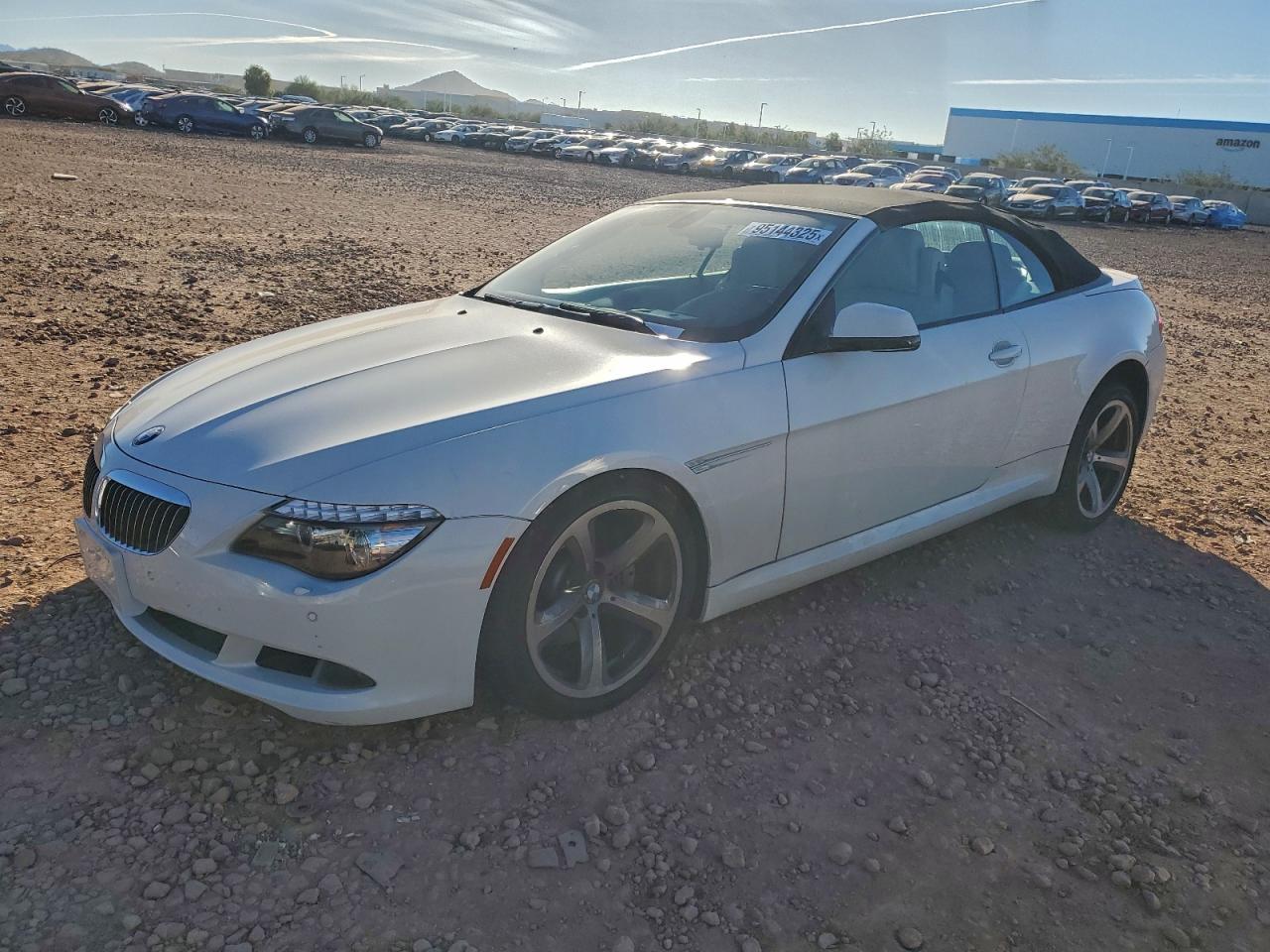 2010 Bmw 650 I Белый vin: WBAEB5C59AC225034