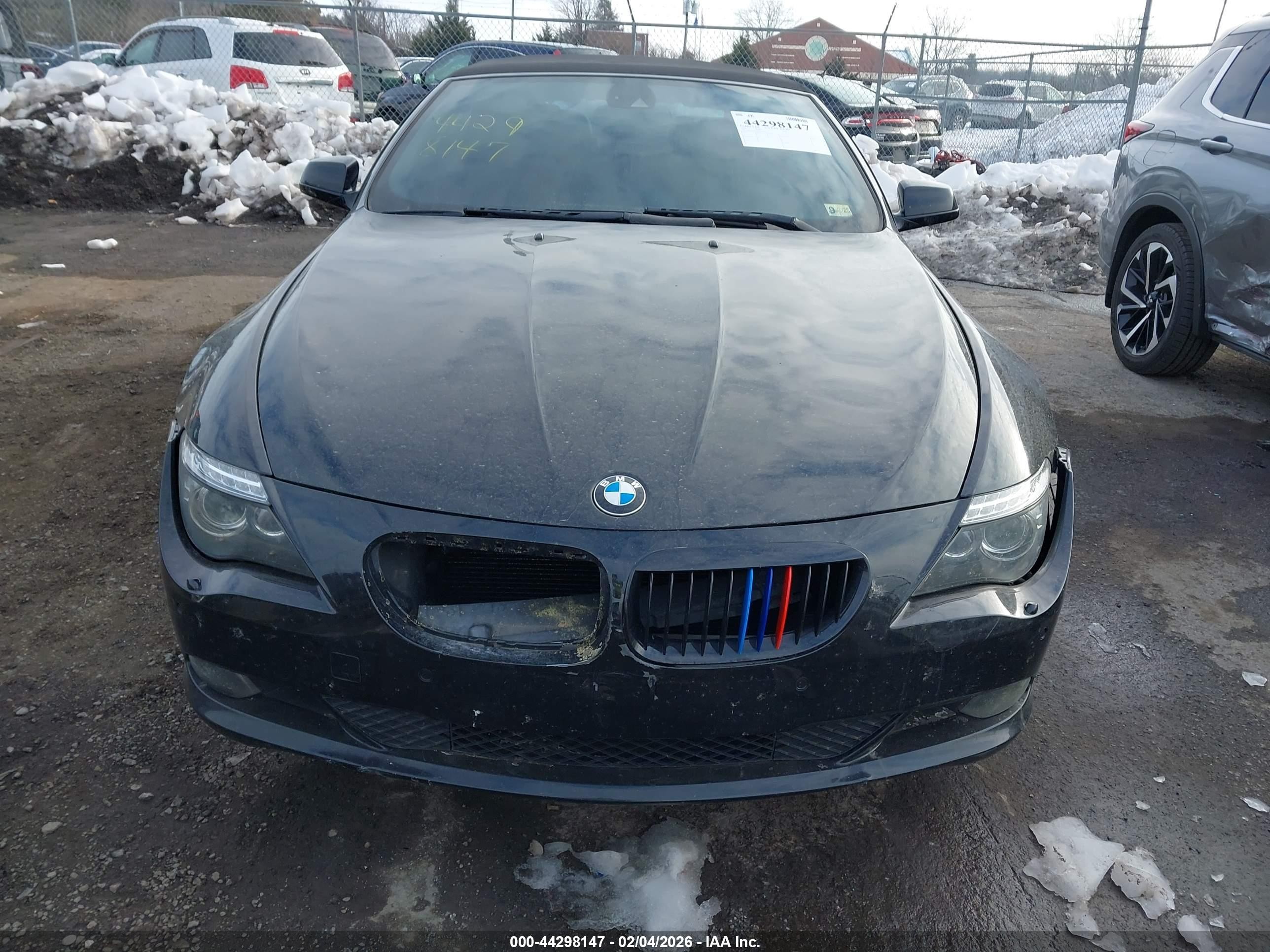 2010 Bmw 650i   Черный vin: WBAEB5C59AC225566