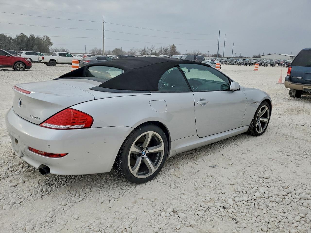 2010 Bmw 650 I Silver vin: WBAEB5C5XAC224698