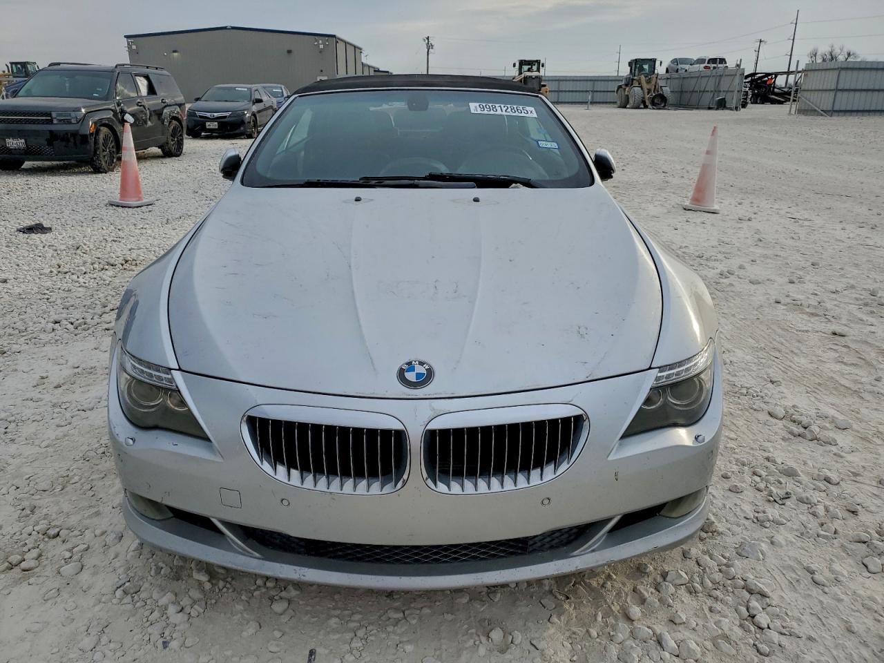 2010 Bmw 650 I Silver vin: WBAEB5C5XAC224698