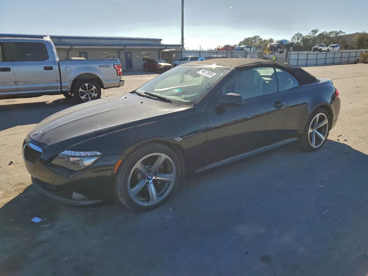 2010 Bmw 650 I Черный vin: WBAEB5C5XAC225883