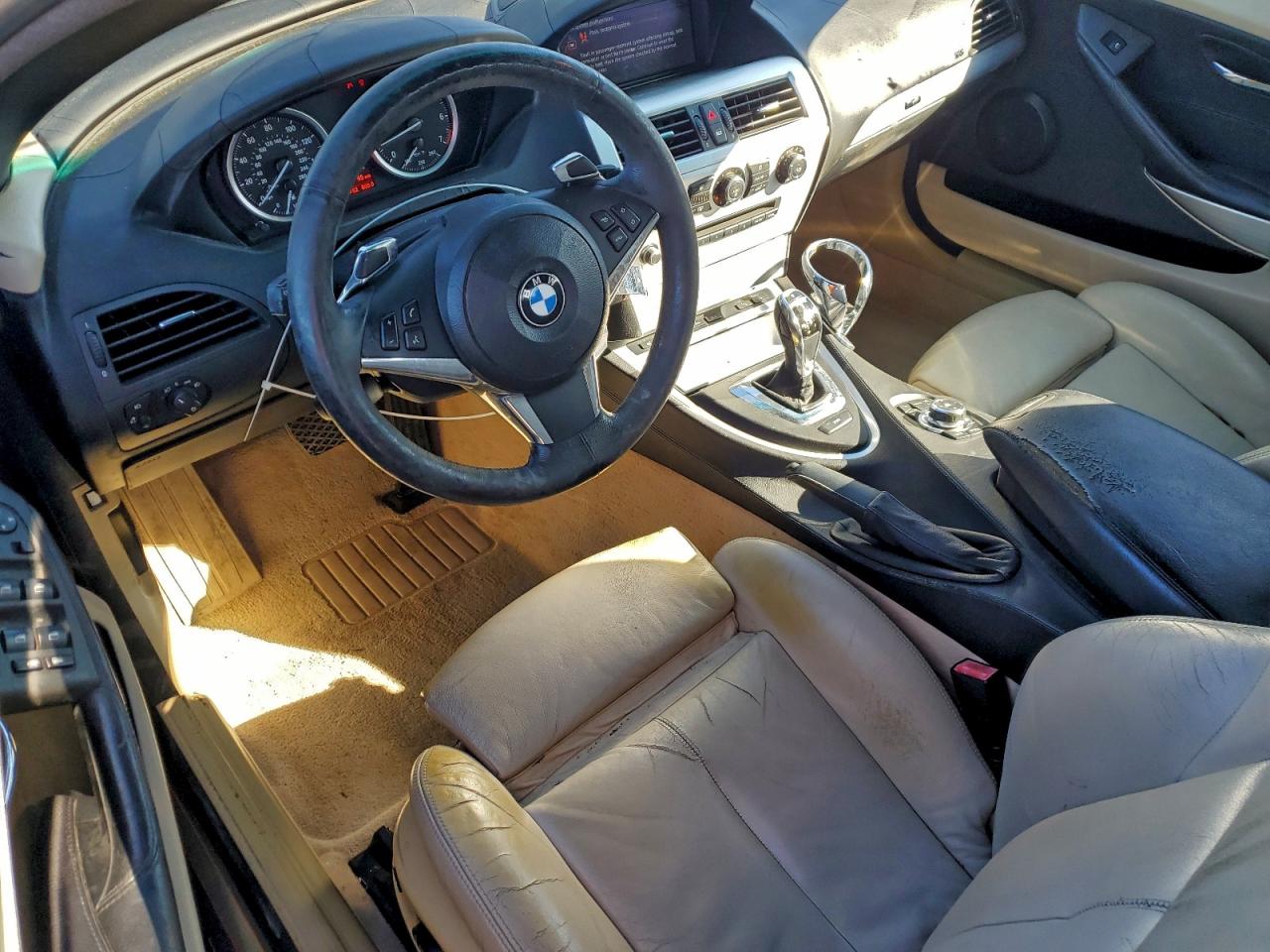 2010 Bmw 650 I Черный vin: WBAEB5C5XAC225883